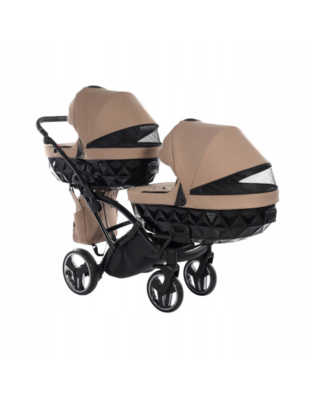 Wózek bliźniaczy Junama BASIC DUO Slim v2 (3w1) 04