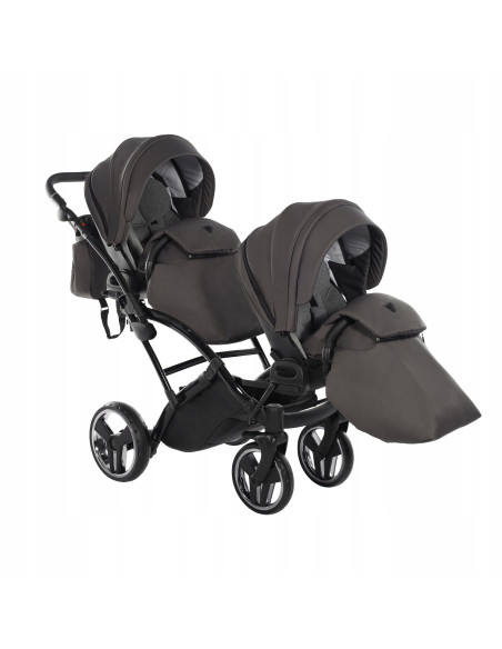 Wózek bliźniaczy Junama BASIC DUO Slim v2 (2w1) 03