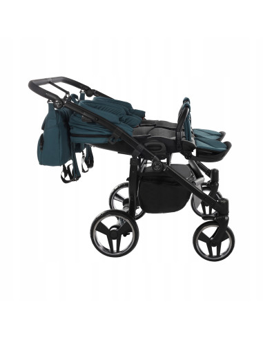 Wózek bliźniaczy Junama BASIC DUO v2 (3w1) 02