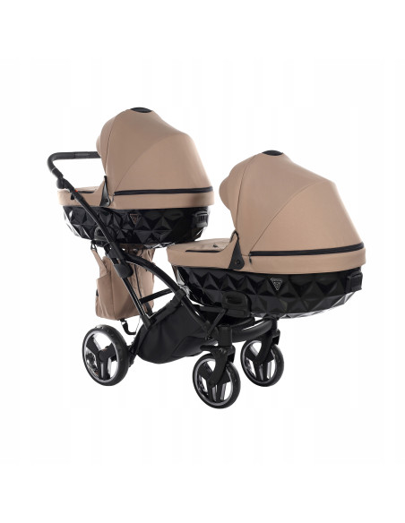 Wózek bliźniaczy Junama BASIC DUO Slim v2 (3w1) 04