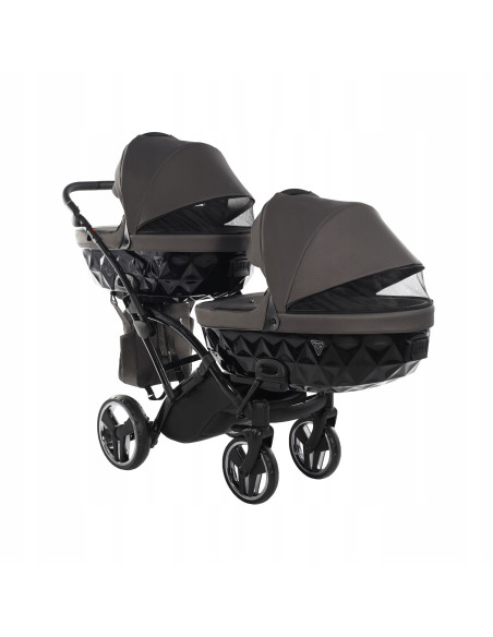 Wózek bliźniaczy Junama BASIC DUO Slim v2 (3w1) 03