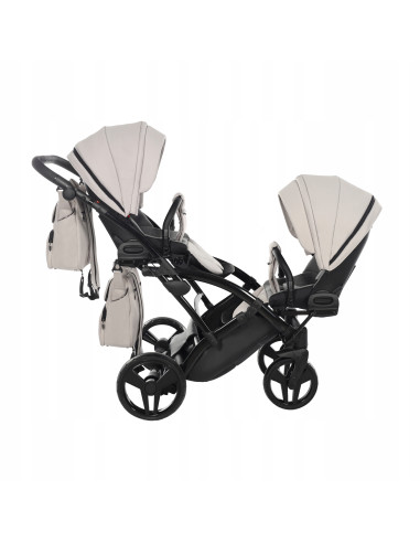 Wózek bliźniaczy Junama BASIC DUO Slim v2 (2w1) 05