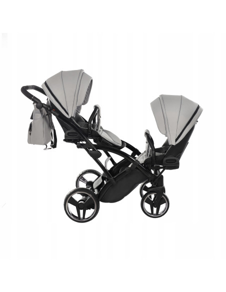 Wózek bliźniaczy Junama BASIC DUO Slim v2 (2w1) 06