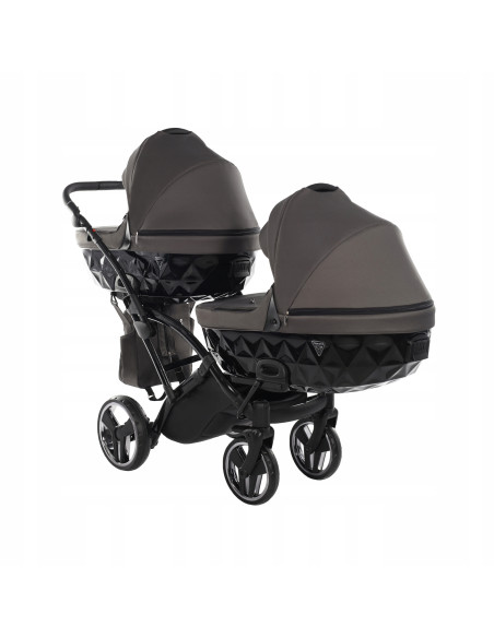 Wózek bliźniaczy Junama BASIC DUO Slim v2 (3w1) 03