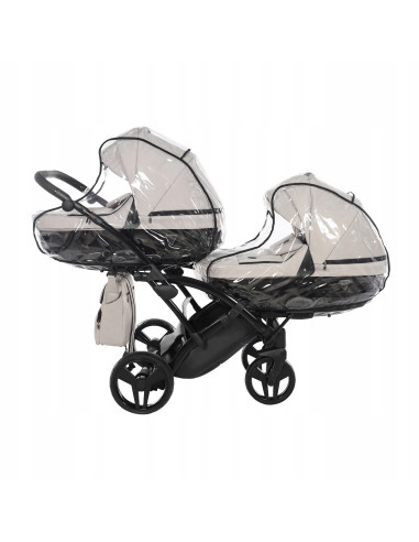 Wózek bliźniaczy Junama BASIC DUO Slim v2 (3w1) 05