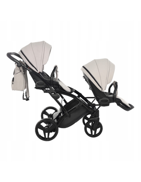 Wózek bliźniaczy Junama BASIC DUO Slim v2 (2w1) 05