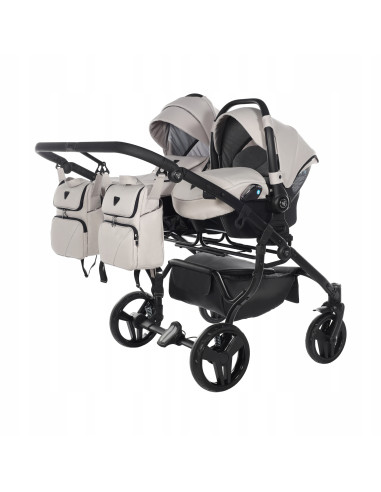 Wózek bliźniaczy Junama BASIC DUO v2 (3w1) 05