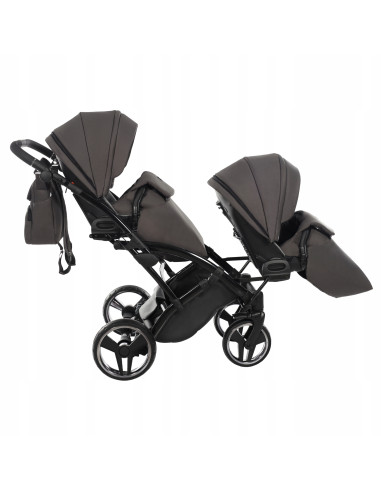 Wózek bliźniaczy Junama BASIC DUO Slim v2 (3w1) 03
