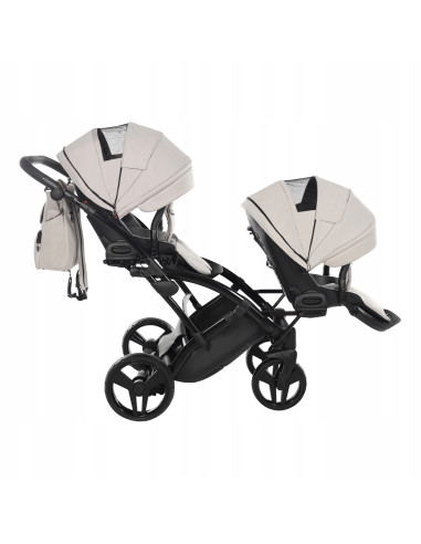 Wózek bliźniaczy Junama BASIC DUO Slim v2 (2w1) 05