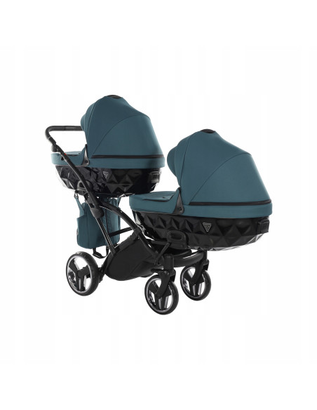 Wózek bliźniaczy Junama BASIC DUO Slim v2 (3w1) 02