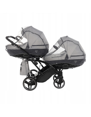 Wózek bliźniaczy Junama BASIC DUO Slim v2 (2w1) 06