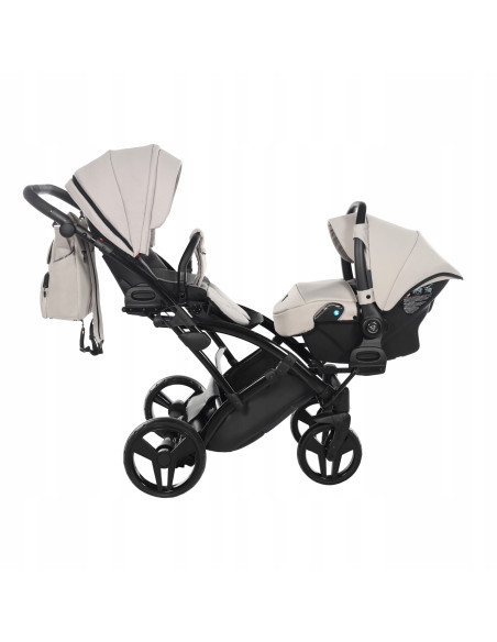 Wózek bliźniaczy Junama BASIC DUO Slim v2 (2w1) 05