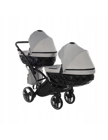 Wózek bliźniaczy Junama BASIC DUO Slim v2 (3w1) 06