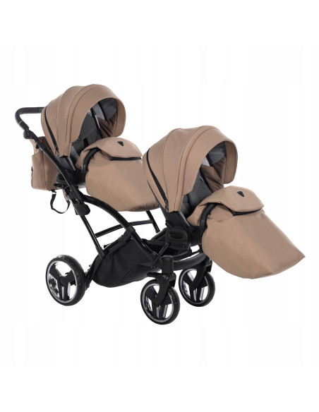 Wózek bliźniaczy Junama BASIC DUO Slim v2 (3w1) 04