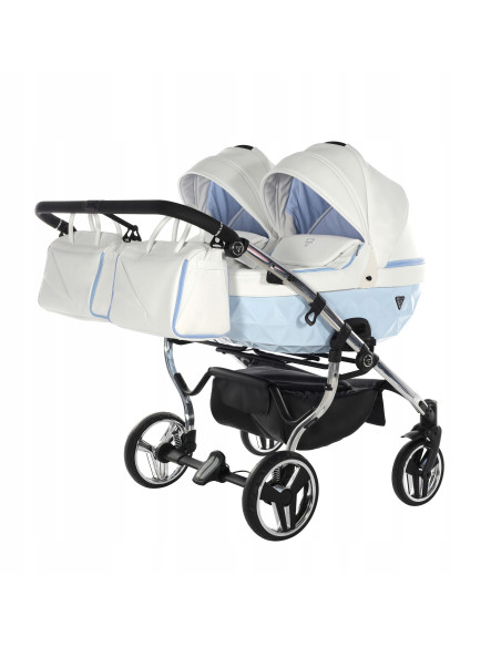 Wózek bliźniaczy Junama CANDY DUO v3 (3w1) 02