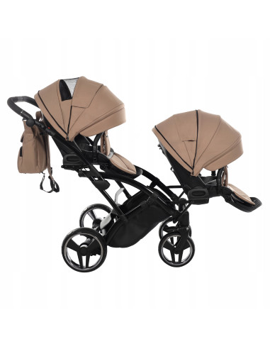 Wózek bliźniaczy Junama BASIC DUO Slim v2 (2w1) 04