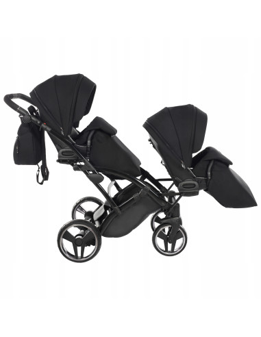 Wózek bliźniaczy Junama BASIC DUO Slim v2 (3w1) 01