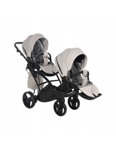 Wózek bliźniaczy Junama BASIC DUO Slim v2 (2w1) 05