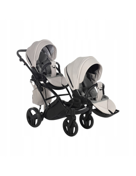 Wózek bliźniaczy Junama BASIC DUO Slim v2 (2w1) 05