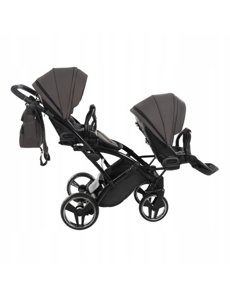Wózek bliźniaczy Junama BASIC DUO Slim v2 (3w1) 03