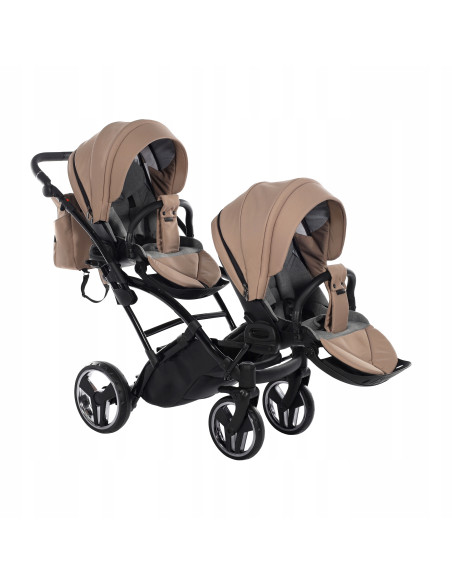 Wózek bliźniaczy Junama BASIC DUO Slim v2 (3w1) 04
