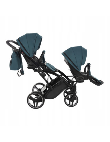Wózek bliźniaczy Junama BASIC DUO Slim v2 (3w1) 02