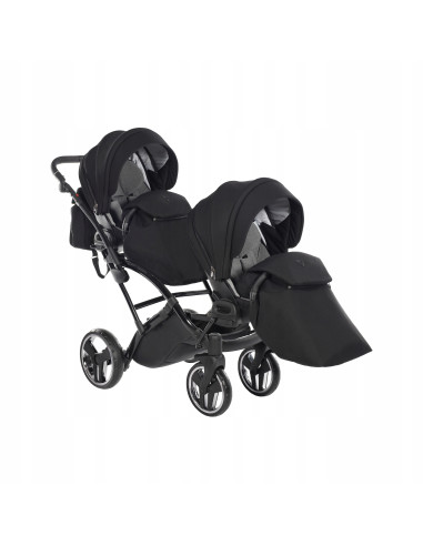 Wózek bliźniaczy Junama BASIC DUO Slim v2 (3w1) 01