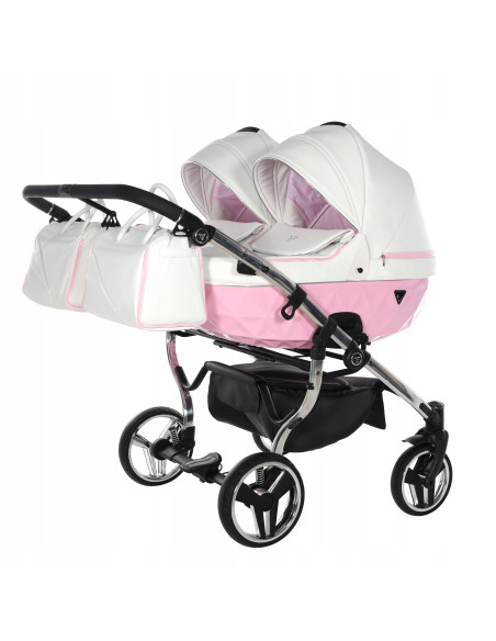 Wózek bliźniaczy Junama CANDY DUO v3 (3w1) 01