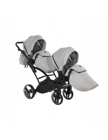 Wózek bliźniaczy Junama BASIC DUO Slim v2 (3w1) 06