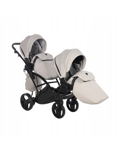 Wózek bliźniaczy Junama BASIC DUO Slim v2 (2w1) 05