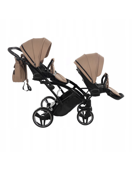 Wózek bliźniaczy Junama BASIC DUO Slim v2 (3w1) 04