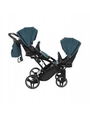 Wózek bliźniaczy Junama BASIC DUO Slim v2 (3w1) 02