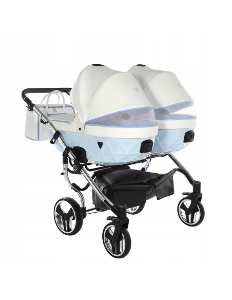 Wózek bliźniaczy Junama CANDY DUO v3 (2w1) 02