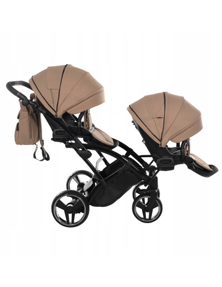 Wózek bliźniaczy Junama BASIC DUO Slim v2 (3w1) 04
