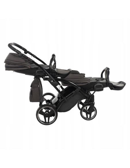 Wózek bliźniaczy Junama BASIC DUO Slim v2 (3w1) 03