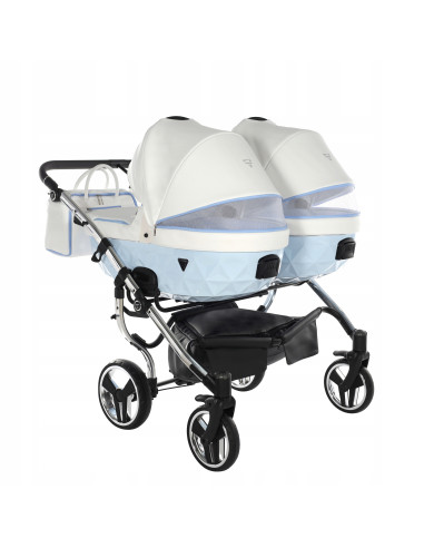 Wózek bliźniaczy Junama CANDY DUO v3 (3w1) 02