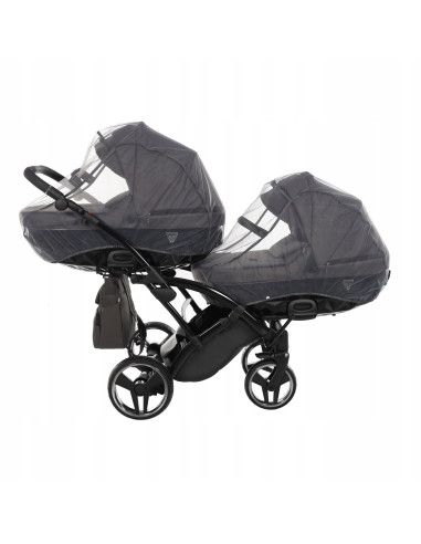 Wózek bliźniaczy Junama BASIC DUO Slim v2 (3w1) 03