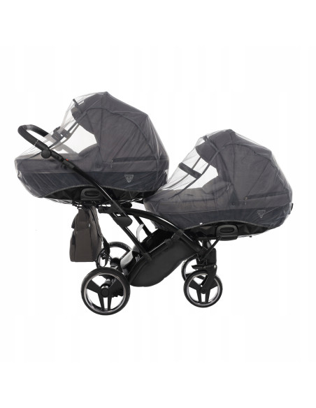 Wózek bliźniaczy Junama BASIC DUO Slim v2 (3w1) 03