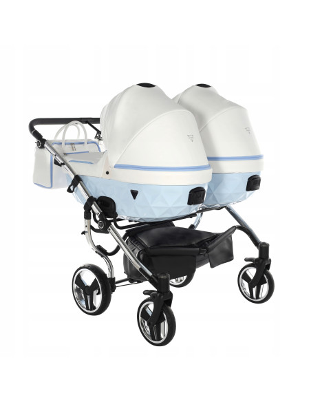 Wózek bliźniaczy Junama CANDY DUO v3 (3w1) 02