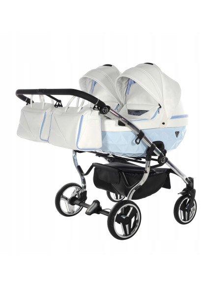 Wózek bliźniaczy Junama CANDY DUO v3 (2w1) 02