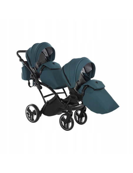 Wózek bliźniaczy Junama BASIC DUO Slim v2 (3w1) 02