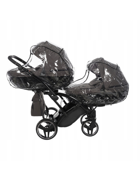 Wózek bliźniaczy Junama BASIC DUO Slim v2 (3w1) 03