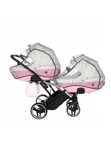 Wózek bliźniaczy Junama CANDY DUO Slim v3 (3w1) 01