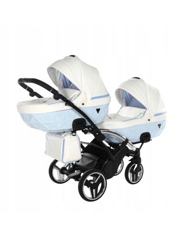 Wózek bliźniaczy Junama CANDY DUO Slim v3 (2w1) 02
