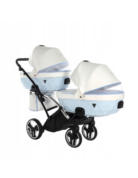 Wózek bliźniaczy Junama CANDY DUO Slim v3 (3w1) 02