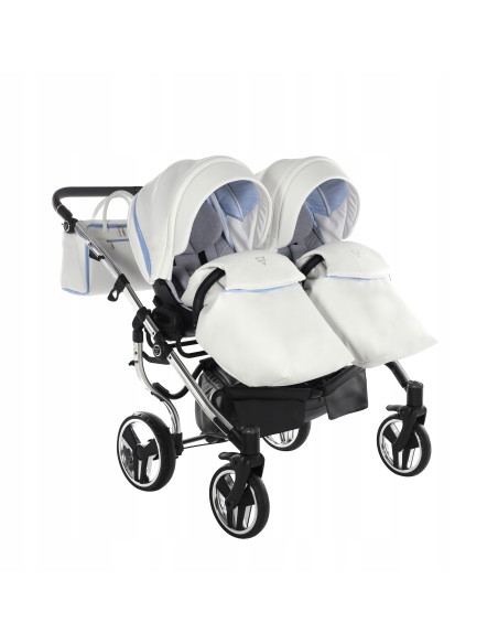 Wózek bliźniaczy Junama CANDY DUO v3 (2w1) 02