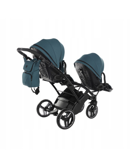 Wózek bliźniaczy Junama BASIC DUO Slim v2 (3w1) 02