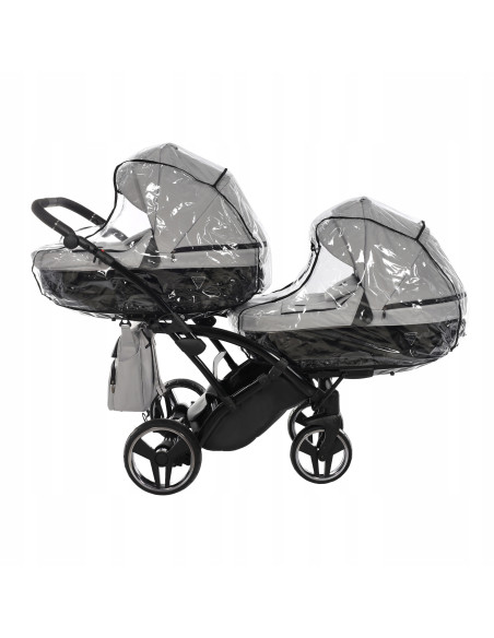 Wózek bliźniaczy Junama BASIC DUO Slim v2 (3w1) 06