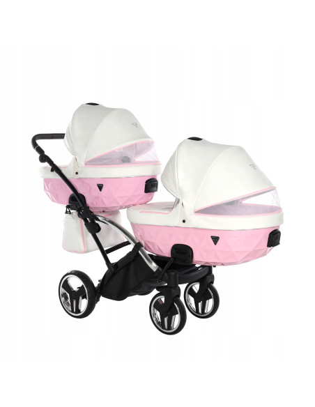 Wózek bliźniaczy Junama CANDY DUO Slim v3 (3w1) 01