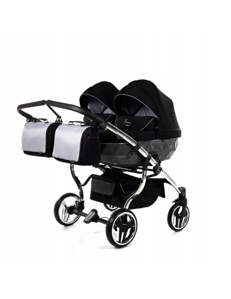 Wózek bliźniaczy Junama S-LINE DUO v3 (2w1) 03